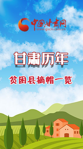 長(zhǎng)圖|75→0，一圖回顧甘肅貧困縣摘帽時(shí)間
