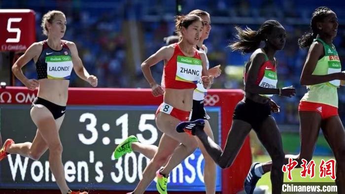 2016年8月，中國選手張新艷參加里約奧運會田徑女子3000米障礙賽預賽。(資料圖) 受訪者供圖