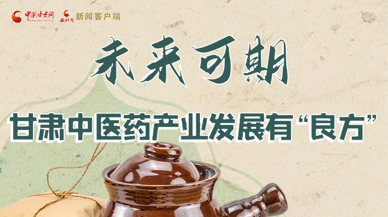 圖解|未來可期！甘肅中醫(yī)藥產(chǎn)業(yè)發(fā)展有“良方”
